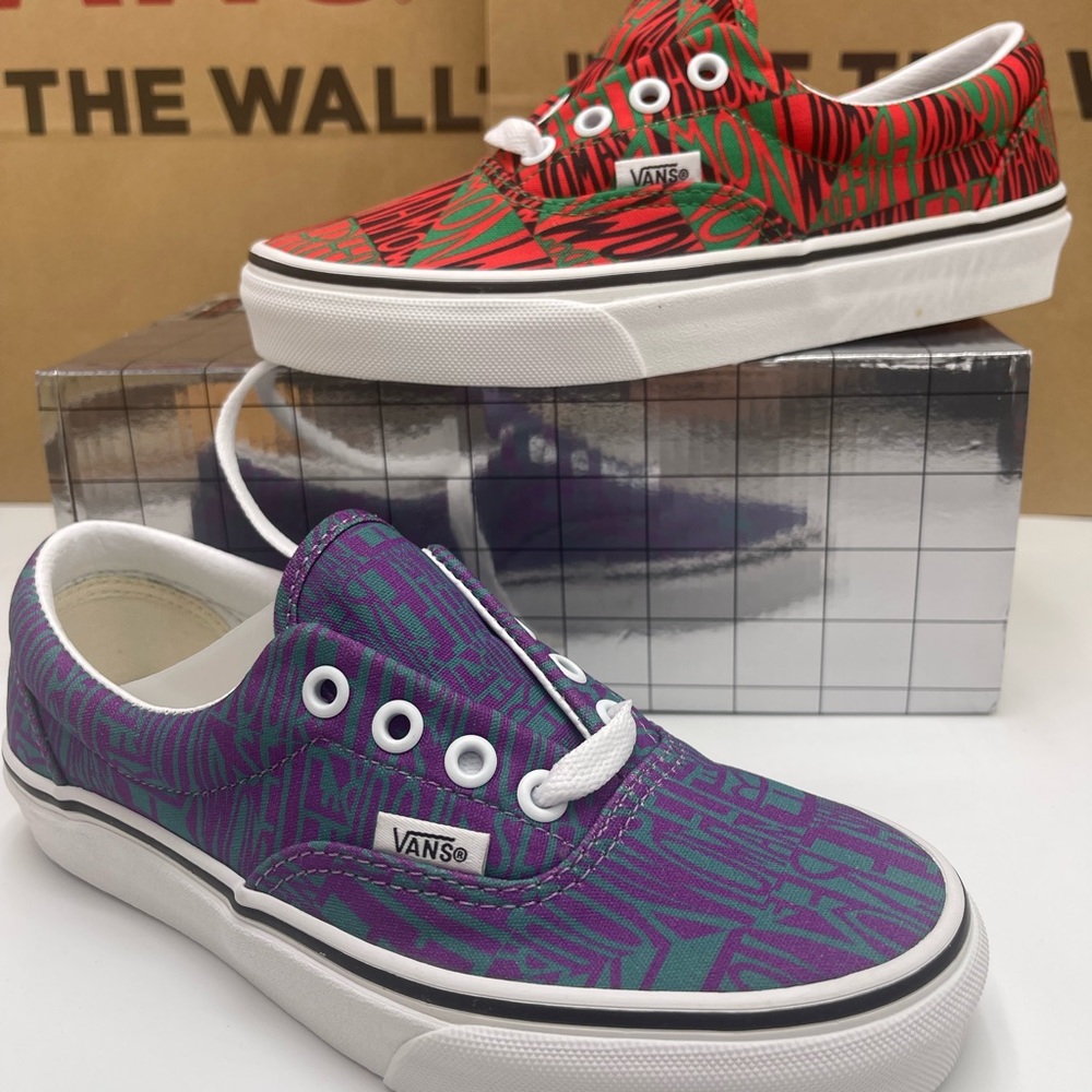 Vans Era (Moma)Faithringgold/True White Sneakers 
VN0A4BV41UC
Red Purple Graphic - Picture 9 of 16